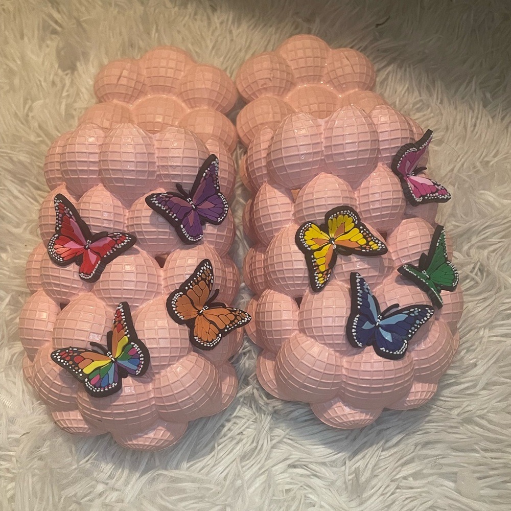 Pink Bubble Slides